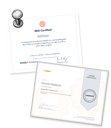 certificates